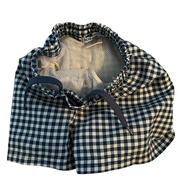 Rugged Butts Baby Gingham Swim Trunks - Picture 4 of 5